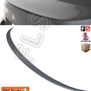 BMW 5 SERIES F10 REAR TRUNK BOOT LIP SPOILER M SPORT 2011-2017 MATT BLACK OEM FIT
