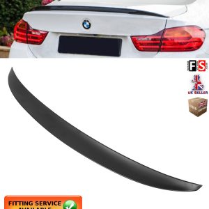 BMW 4 SERIES COUPE 14+ F32 M PERFORMANCE STYLE REAR BOOT SPOILER LID TRUNK LIP