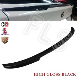 BMW 4 SERIES F36 4D GRAN COUPE REAR TRUNK BOOT LIP SPOILER GLOSS BLACK OEM FIT