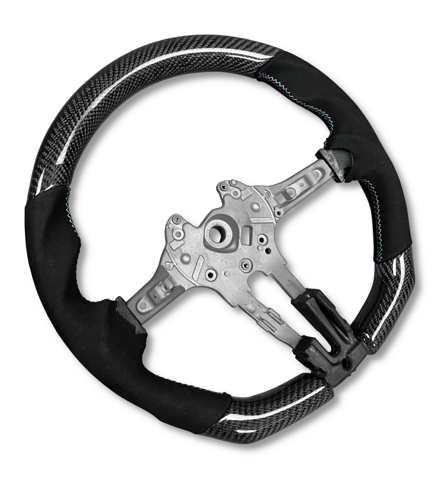 CARBON FIBRE & ALCANTARA STEERING WHEEL FOR BMW 1 2 3 4 SERIES M2 M3 M4