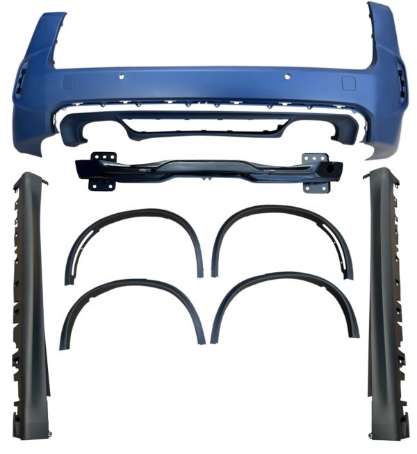 FRONT & REAR BUMPER AND BACKBOX TIPS X5M F85 STYLE PRIMED FOR BMW X5 F15 2013-18 - Image 2
