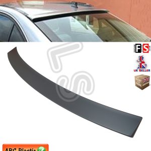 MERCEDES C CLASS W204 REAR ROOF WINDOW SPOILER 08-13 MATTE BLACK 100% OEM FIT
