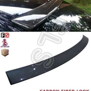 MERCEDES C CLASS W204 ROOF WINDOW SPOILER 08-13 CARBON STYLE LOOK 100% OEM