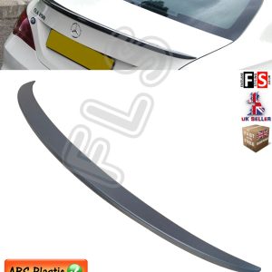 MERCEDES CLA W117 C117 AMG STYLE REAR TRUNK BOOT LIP SPOILER MATTE BLACK OEM FIT