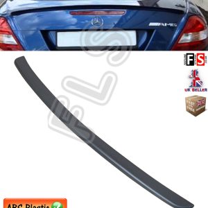 MERCEDES SLK R171 W171 AMG STYLE TRUNK BOOT LIP SPOILER 04 11 MATT BLACK OEM FIT