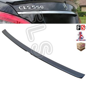 MERCEDES CLS CLASS W218 C218 AMG REAR TRUNK BOOT LIP SPOILER 2011 UP MATTE BLACK