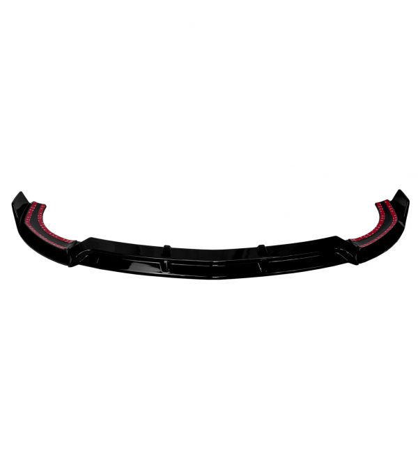 FRONT LIP SPLITTER E63 STYLE GLOSS BLACK FOR MERCEDES E CLASS W213 C238 A238 - Image 3