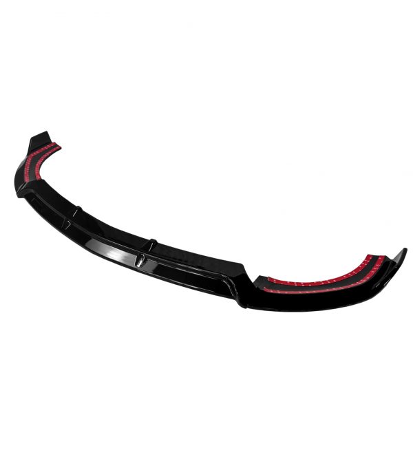 FRONT LIP SPLITTER E63 STYLE GLOSS BLACK FOR MERCEDES E CLASS W213 C238 A238 - Image 4