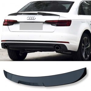 AUDI A4 B9 SALOON REAR BOOT TRUNK SPOILER NEW M4 STYLE GLOSS BLACK 2016+ OEM FIT