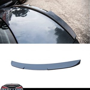 AUDI A4 B9 SALOON REAR BOOT TRUNK SPOILER NEW M4 STYLE CARBON FIBRE LOOK 2016+