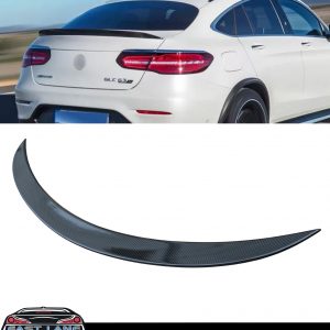 MERCEDES GLC C253 COUPE REAR BOOT SPOILER AMG STYLE CARBON FIBRE LOOK 2015-2019