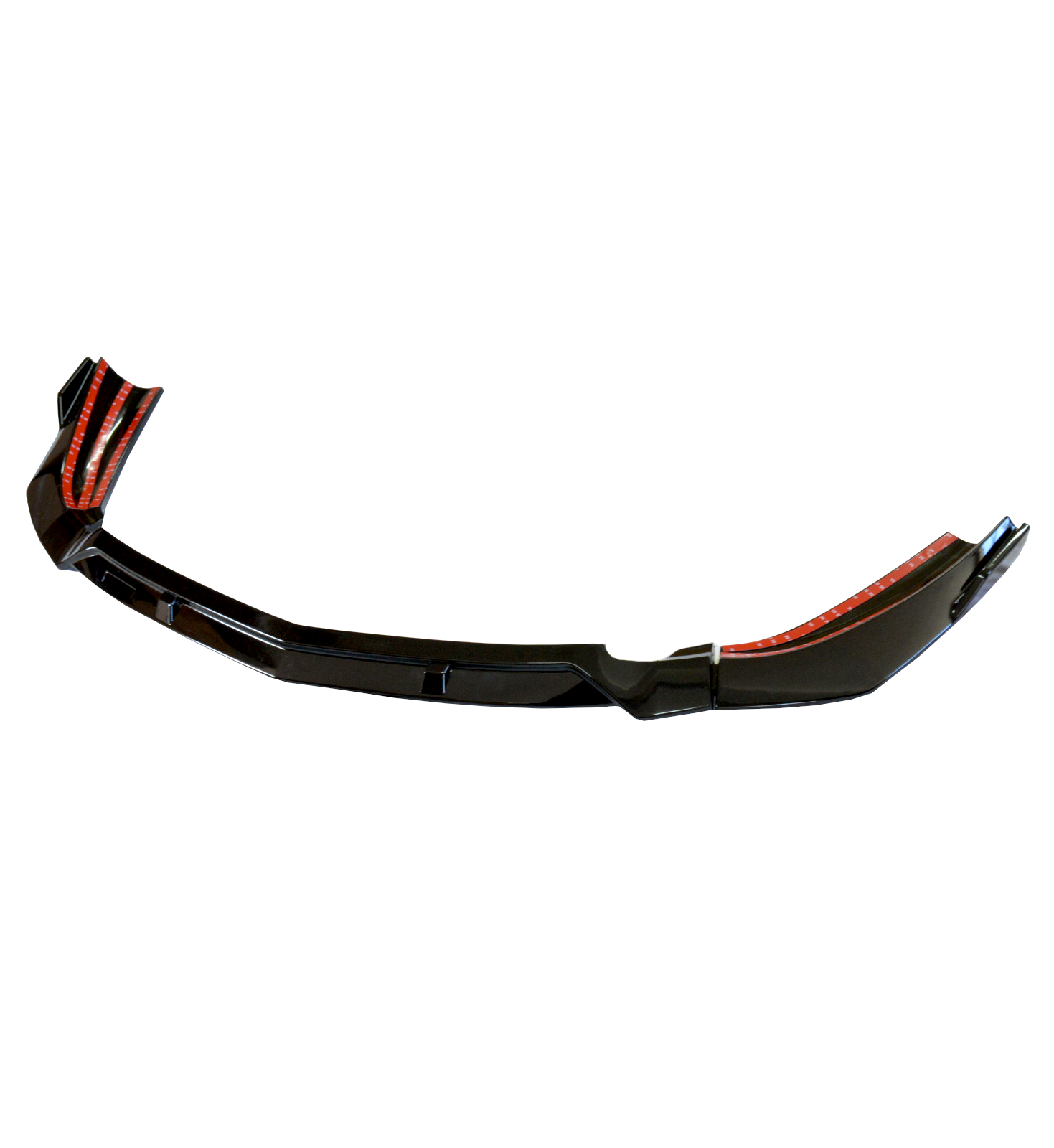 MERCEDES A CLASS NON AMG W177 V177 3 PIECE FRONT LIP SPLITTER GLOSS BLACK 2019+ - Image 2