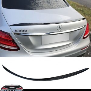 REAR BOOT SPOILER E63S AMG STYLE GLOSS BLACK FOR MERCEDES E CLASS W213 2016-2021