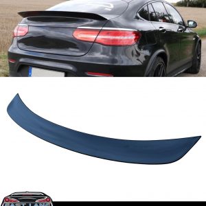 MERCEDES GLC COUPE C253 REAR BOOT SPOILER HIGH KICK STYLE GLOSS BLACK 16+