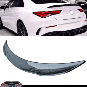 MERCEDES CLA CLASS C118 W118 REAR BOOT SPOILER AMG STYLE CARBON FIBRE LOOK 2019+