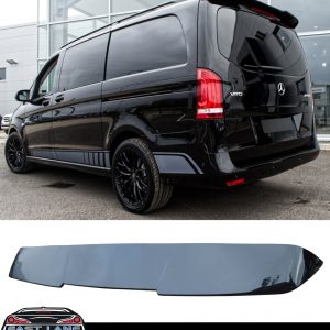 REAR SPOILER ROOF SPOILER GLOSS BLACK FOR MERCEDES V-CLASS VITO VAN W447 2014+