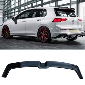 VW GOLF MK8 GTI GTD GTE R-LINE REAR BOOT ROOF SPOILER OETTINGER STYLE GLOSS BLACK 2019+