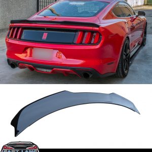 FORD MUSTANG REAR BOOT TRUNK SPOILER BLADE STYLE GLOSS BLACK 2015-2020 OEM FIT
