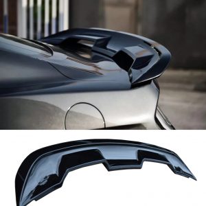 REAR SPOILER BOOT SPOILER GT500 STYLE GLOSS BLACK FOR FORD MUSTANG 2015-2020