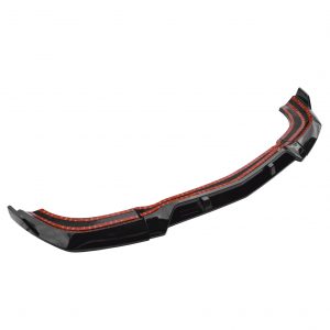 MERCEDES C CLASS W204 SALOON PRE-FACELIFT FRONT LIP SPLITTER GLOSS BLACK 2007-11