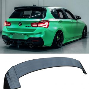 BMW 1 SERIES F20 F21 M PERFORMANCE REAR ROOF SPOILER CARBON FIBRE LOOK 2012-2019