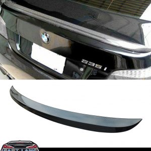 BMW 5 SERIES E60 REAR BOOT TRUNK SPOILER M5 STYLE CARBON FIBRE LOOK 2003-2010