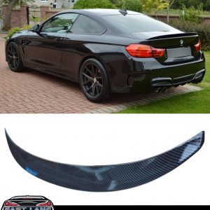 BMW 4 SERIES F32 M PERFORMANCE STYLE REAR BOOT SPOILER CARBON FIBRE LOOK 2013-20