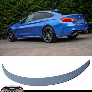 BMW 4 SERIES GRAN COUPE F36 M PERFORMANCE REAR BOOT SPOILER CARBON LOOK 2013-20