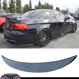 BMW 3 SERIES E92 COUPE M PERFORMANCE REAR BOOT TRUNK SPOILER GLOSS BLACK 2005-13