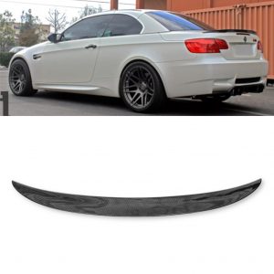BMW 3 SERIES E93 CONVERTIBLE M PERFORMANCE REAR BOOT SPOILER CARBON LOOK 2006-13