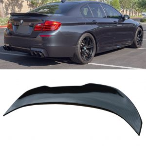 REAR SPOILER BOOT SPOILER PSM STYLE CARBON LOOK BMW 5 SERIES F10 SALOON 2010-17