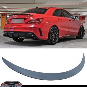 MERCEDES CLA CLASS C117 REAR BOOT SPOILER AMG STYLE CARBON FIBRE LOOK 2013-2019