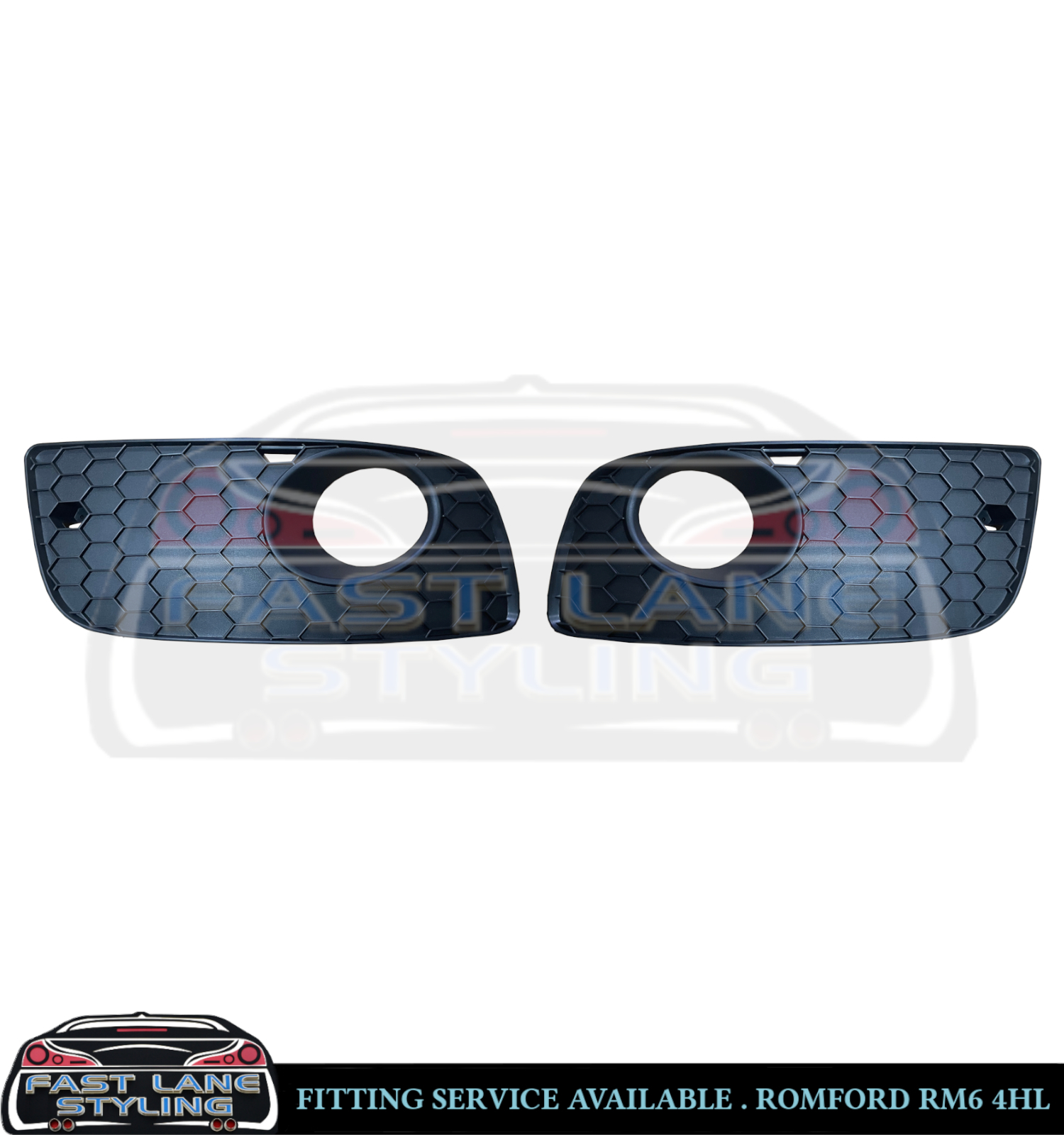 VW GOLF MK5 GTI TDI TSI FSI FRONT BUMPER GRILLE & FOG LAMP BODY KIT 2003-2009 100% OEM FIT - Image 5