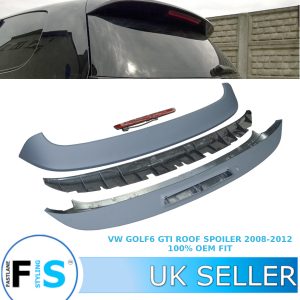 VW GOLF MK 6 GTI REAR ROOF SPOILER