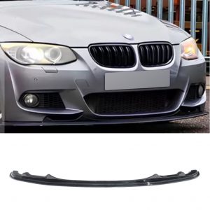 BMW 3 SERIES E92 E93 M PERFORMANCE LCI FRONT LIP SPLITTER GLOSS BLACK 2009-2014