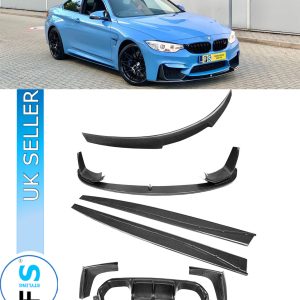 BMW F82 M4 M SPORT V-STYLE CARBON FIBRE BODYKIT 9PCs