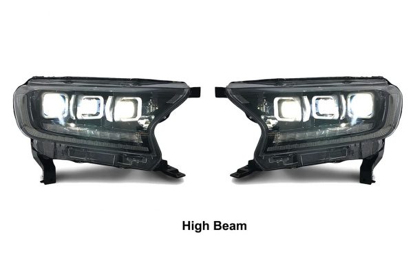 DRL HEADLIGHT SET WITH DYNAMIC INDICATOR FOR FORD RANGER T6 XLT PX XLS LX 2012+ - Image 5