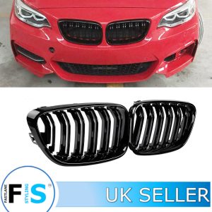 BMW 2 SERIES F22 F23 M2 STYLE FRONT GRILLES