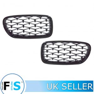 BMW 5 SERIES F10 F11 FRONT GRILLE DIAMOND STYLE