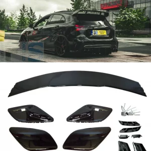 REAR ROOF SPOILER AMG AERO STYLE GLOSS BLACK FOR MERCEDES A CLASS W176 A45 13-18