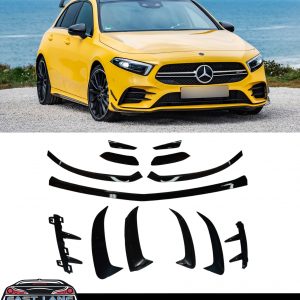 FRONT& REAR AERO KIT FOR AMG/SPORT LINE BUMPER FOR MERCEDES A CLASS W177 2019+