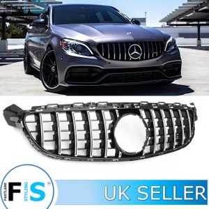 MERCEDES C CLASS W205 C205 A205 C63 FRONT GT GRILLE