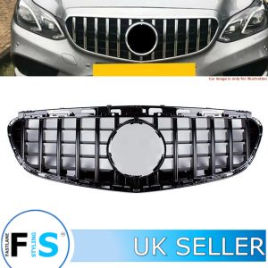 MERCEDES E CLASS W212 FRONT GRILLE PANAMERICANA GT STYLE