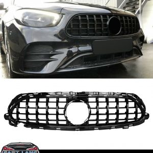 MERCEDES E CLASS W213 C238 A238 AMG FRONT GRILLE GT STYLE GLOSS BLACK FACELIFT