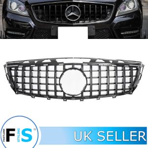 MERCEDES CLS CLASS C218 COUPE FRONT GRILLE PANAMERICANA GT STYLE