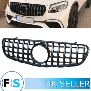 MERCEDES GLC X253 C253 FRONT GRILLE GT STYLE