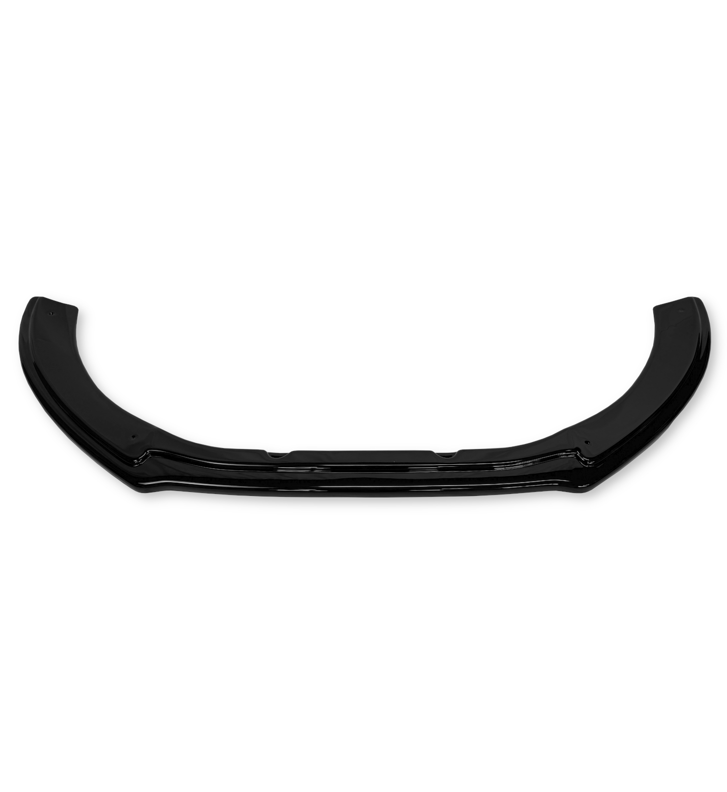 FRONT LIP SPLITTER LOWER SPOILER GLOSS BLACK FOR AUDI RS6 C7 2013-2018 OEM FIT