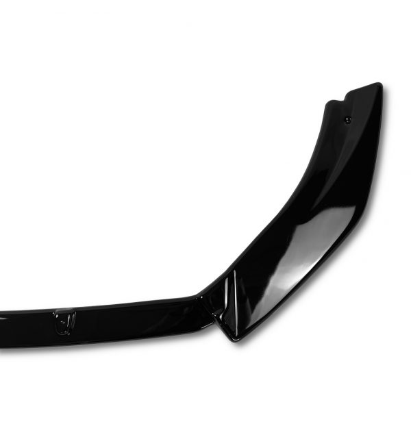 FRONT LIP SPLITTER 1PC GLOSS BLACK FOR FORD FIESTA MK8 ST & ST LINE 2017-2021 - Image 5