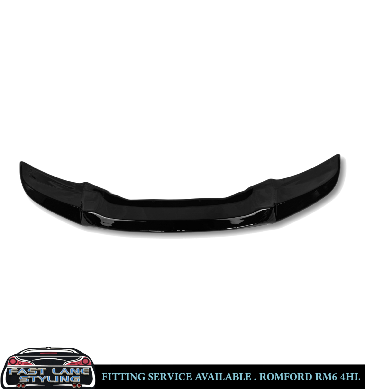 FRONT LIP SPLITTER LOWER SPOILER GLOSS BLACK FOR BMW X6 F16 2014-2019 - Image 2