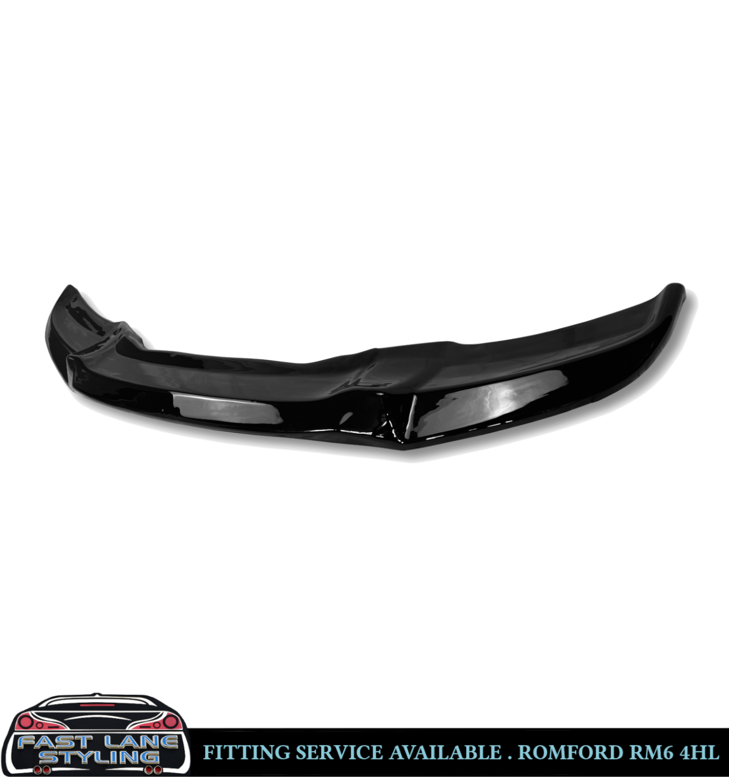 FRONT LIP SPLITTER LOWER SPOILER GLOSS BLACK FOR BMW X6 F16 2014-2019 - Image 3